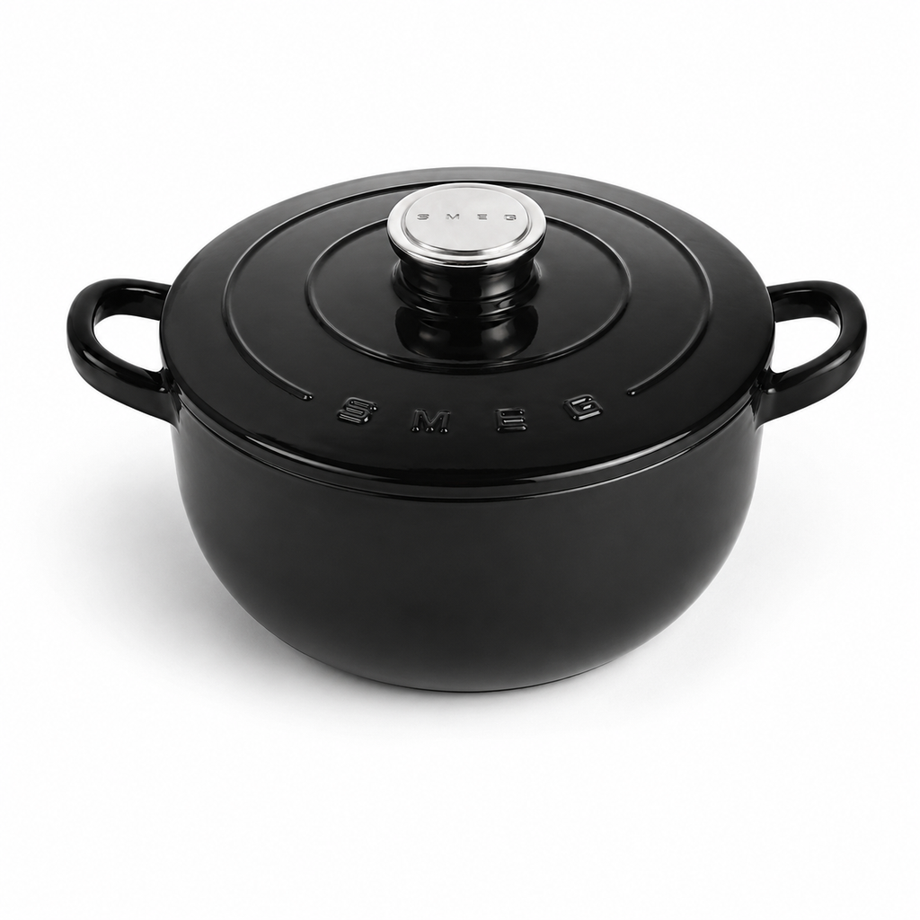 SMEG Cast iron pot 24 cm, 4.2 L