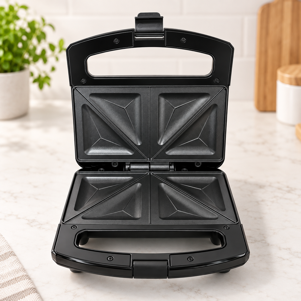 HENSKE ZM-221 Sandwich Maker 750 W – Non-Stick